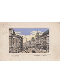  - Budapest - Erzsébet körut - Elisabetring (képeslap), Budapest 0 antikvár könyv