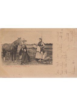  - Csikós idill a hortobágyi kutnál II. (képeslap), Debrecen 1900 antikvár könyv