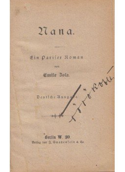 Emile Zola - Nana Emile Zola - Nana, Berlin 0 antikvár könyv