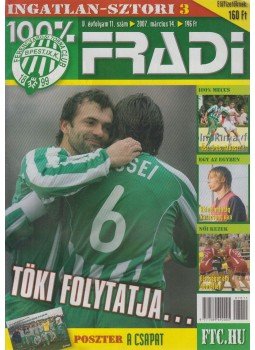 Privacsek András - 100% Fradi V. évf. 11. szám Privacsek András - 100% Fradi V. évf. 11. szám, Budapest 2007 antikvár könyv