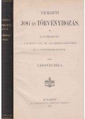 Ladányi Béla - Nemzeti jog és törvényhozás