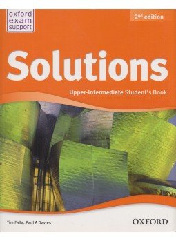 Tim Falla, Paul A. Davies - Solutions Upper-Intermediate - Student's Book Tim Falla, Paul A. Davies - Solutions Upper-Intermediate - Student's Book, Oxford, UK 2020 antikvár könyv