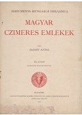 Áldásy Antal - Magyar czimeres emlékek. III. füzet
