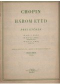 Chopin,Solymos Péter - Három etüd / Drei Etüden