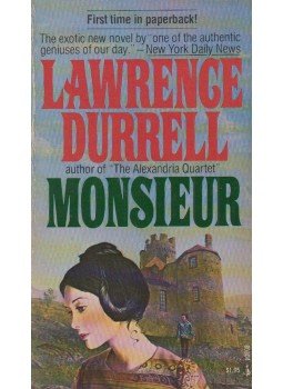 Durrell, Lawrence - Monsieur Durrell, Lawrence - Monsieur, New York 1976 antikvár könyv
