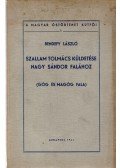 Bendefy László - Szallam tolmács küldetése Nagy Sándor falához