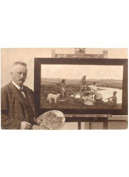  - Oldal István festő és fotográfus saját, nagybecskereki műtermében (1905), Nagybecskerek 1905 antikvár könyv
