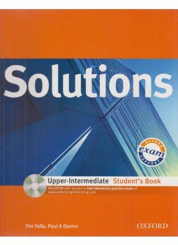Tim Falla, Paul A. Davies - Solutions Upper-Intermediate - Student's Book Tim Falla, Paul A. Davies - Solutions Upper-Intermediate - Student's Book, Oxford 2015 antikvár könyv