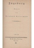 Kellermann, Bernhard - Ingeborg