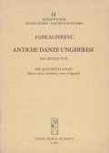 Farkas Ferenc - Antiche danze ungheresi / Régi magyar táncok