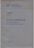 Liszt Ferenc - Missa choralis