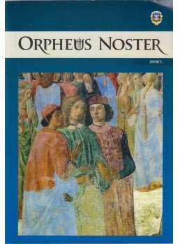 Fehér Bence - Orpheus Noster 2010/1. Fehér Bence - Orpheus Noster 2010/1., Budapest 2010 antikvár könyv