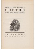 GOETHE, JOHANN WOLGANG,Franz Werfel,Mörike, Eduard,Gryphius, Andreas - Koszorú Goethe és más német költők verseiből (Számozott)