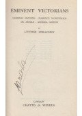 Lytton Strachey - Eminent Victorians