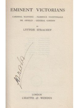 Lytton Strachey - Eminent Victorians, London 1920 antikvár könyv