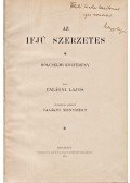 Palágyi Lajos - Az ifjú szerzetes (Dedikált)
