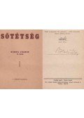 Berda József - Sötétség (aláírt)
