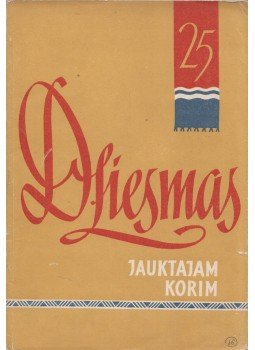 - Dziesmas jauktajam korim - Dziesmas jauktajam korim, Riga 1965 antikvár könyv