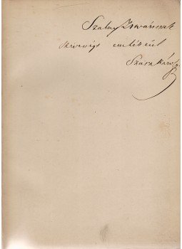 Johann Wolfgang Goethe - Gőthe lyrai költeményei (Szász Károly által dedikált), Budapest 1875 antikvár könyv