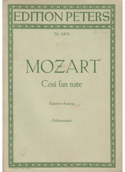 Wolfgang Amadé Mozart - Cosi Fan Tutte, Leipzig 0 antikvár könyv