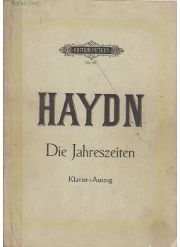 Joseph Haydn - Die Jahreszeiten - Oratorium Joseph Haydn - Die Jahreszeiten - Oratorium, Leipzig 0 antikvár könyv