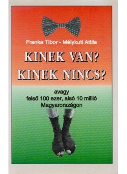 Franka Tibor, Mélykuti Attila - Kinek van? Kinek nincs? (dedikált),  0 antikvár könyv