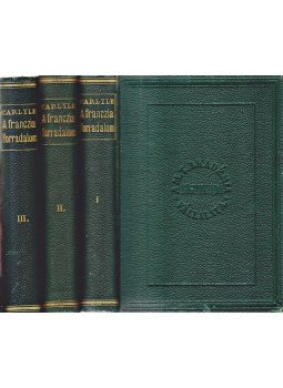 Carlyle Tamás - A franczia forradalom I–III. kötet (Teljes), Budapest 1875 antikvár könyv