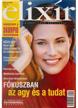 Dr. Nagy Róbert (főszerk.) - Elixír Magazin 2000. október - 140. szám Dr. Nagy Róbert (főszerk.) - Elixír Magazin 2000. október - 140. szám, Budapest 2000 antikvár könyv
