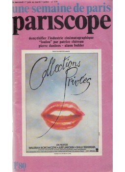  - Une Semaine De Paris - Pariscope N° 579 - du mercredi 27 juin au mardi juillet, Paris 1979 antikvár könyv