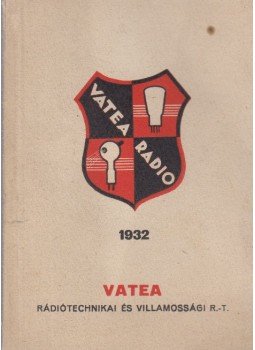  - Vatea Radio,  1932 antikvár könyv