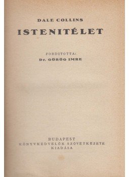 Collins, Dale - Istenitélet, Budapest 0 antikvár könyv