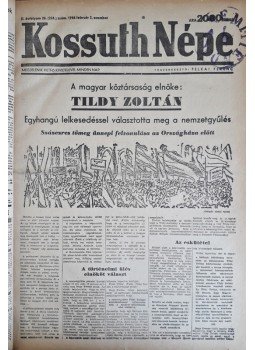 Felkai Ferenc (főszerk.) - Kossuth Népe I–II. évfolyam (1945–1946) (Öt kötetben) Felkai Ferenc (főszerk.) - Kossuth Népe I–II. évfolyam (1945–1946) (Öt kötetben), Budapest 1945 antikvár könyv