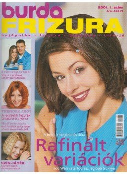 Végh Ágnes (szerk.) - Burda Frizura 2001. / 1. szám, Budapest 2001 antikvár könyv