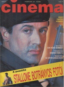Bergendy Péter (szerk.) - Cinema 1994/2 február (27. szám) Bergendy Péter (szerk.) - Cinema 1994/2 február (27. szám), Budapest 1992 antikvár könyv