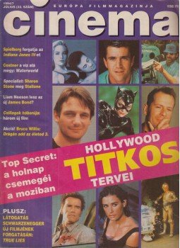 Bergendy Péter (szerk.) - Cinema 1994/7. július (32. szám) Bergendy Péter (szerk.) - Cinema 1994/7. július (32. szám), Budapest 1994 antikvár könyv