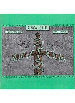 Dolinszky Miklós (szerk.) - Richard Wagner: A Walkür / Die Walküre, Budapest 1995 antikvár könyv