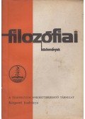 Balló István,Kéri Elemér (szerk.),Fukász György,Kolosi Tamás - Filozófiai közlemények 1972/2.