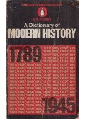 A. W. Palmer - A Dictionary of Modern History 1789-1945