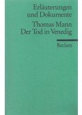 Thomas Mann - Der Tod in Venedig