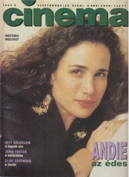 Bergendy Péter (szerk.) - Cinema 1993/9. Bergendy Péter (szerk.) - Cinema 1993/9., Budapest 0 antikvár könyv