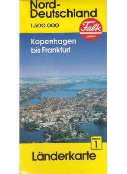  - Norddeutschland / Nord-Deutschland - Länderkarte - Karte 1 - 1:500.000,  0 antikvár könyv