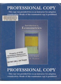 James H. Stock, Mark W. Watson - Introduction to Econometrics James H. Stock, Mark W. Watson - Introduction to Econometrics, Boston 2007 antikvár könyv