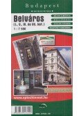  - Budapest Belváros 1 : 7500 - Várostérkép