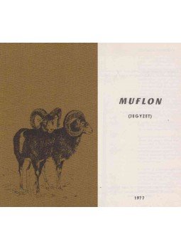  - Muflon (Jegyzet), Budapest 1977 antikvár könyv