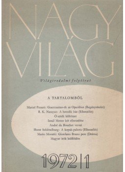 Kardos László (főszerk.) - Nagyvilág 1972/1 Kardos László (főszerk.) - Nagyvilág 1972/1, Budapest 1972 antikvár könyv