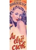  - Az első csók. Danielle Darrieux világfilmje. Színes plakát (1941)