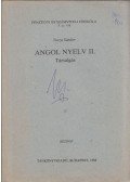 Turza Sándor - Angol nyelv II.