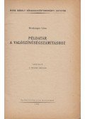Denkinger Géza - Példatár a valószínűségszámításhoz