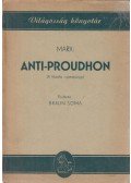 Karl Marx - Anti-Proudhon