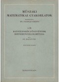Bajcsay Pál dr. - A. III. - Egyváltozós függvények differenciálszámítása